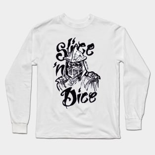 TMNT Shredder Slice 'n Dice Tee Long Sleeve T-Shirt